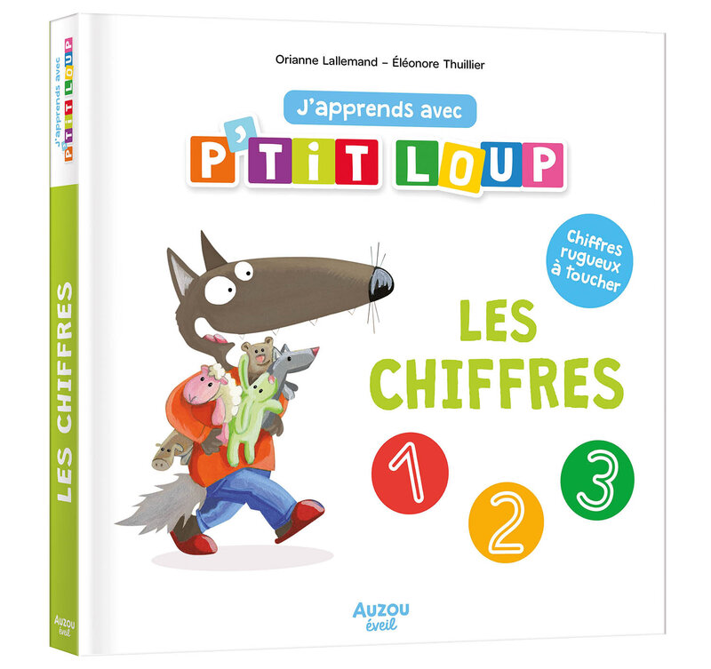 Auzou J'apprends avec P'tit Loup - Les chiffres