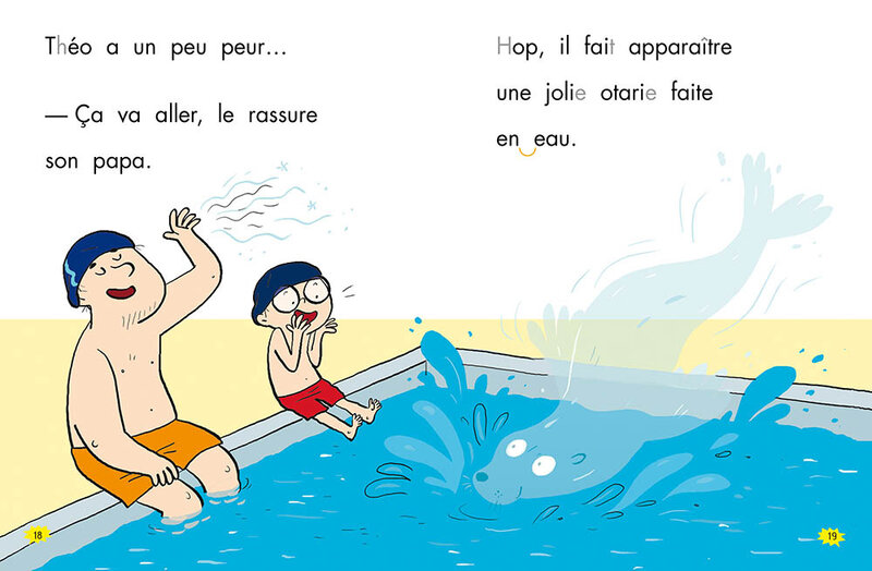 Auzou Les héros de 1re année - Tous à la piscine (niveau lecture 2)