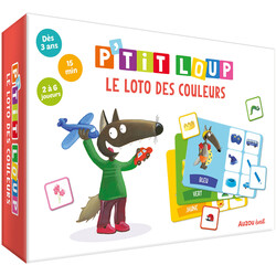 Auzou P'tit Loup - Le loto des couleurs