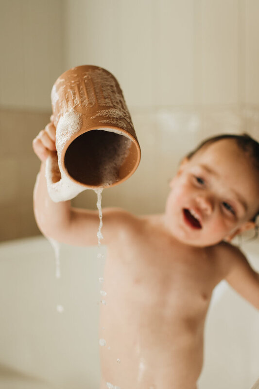 Minika Tasse de rinçage pour le bain - Sage