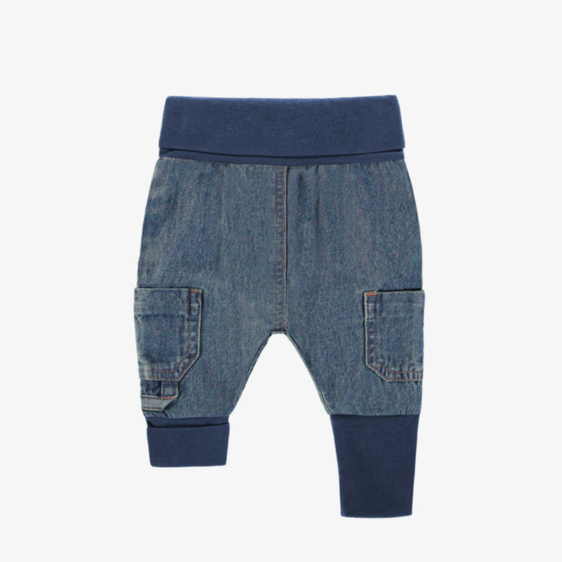 Souris Mini EVOLUTIVE PANTS IN STRETCH DENIM (baby)