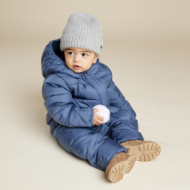 Miles the label Combinaison de neige bleue (3m-24m)