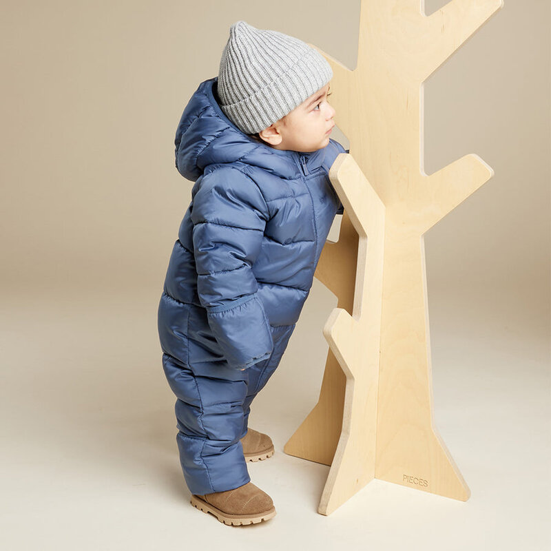 Miles the label Combinaison de neige bleue (3m-24m)