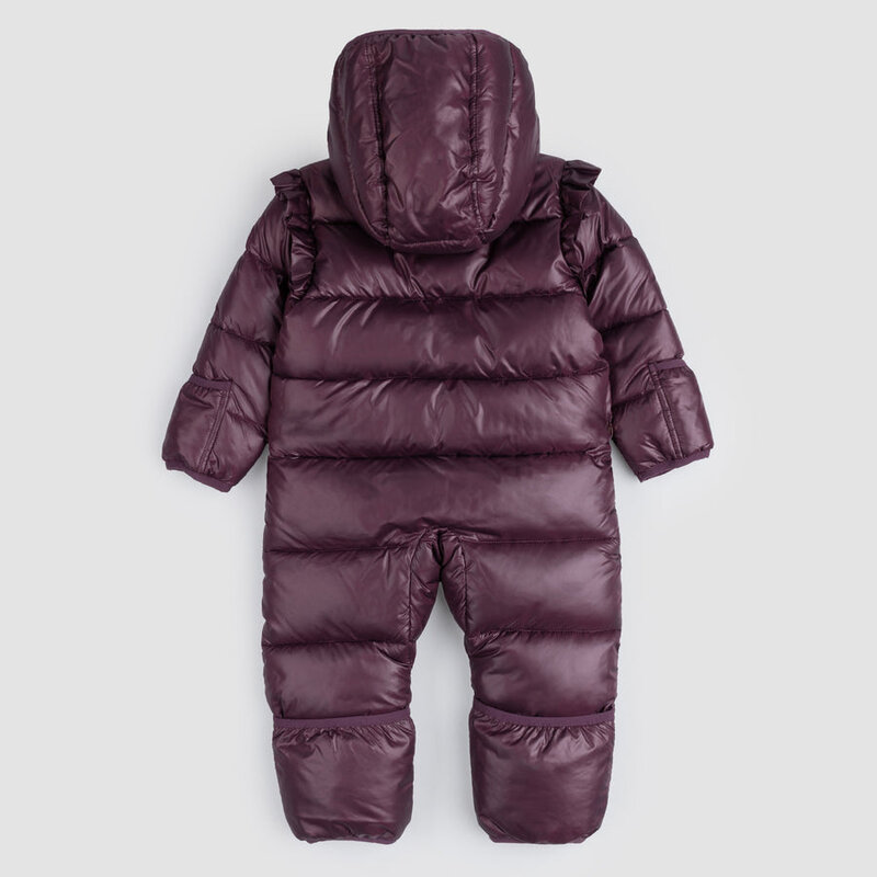 Miles the label Combinaison de neige prune (3m-24m)