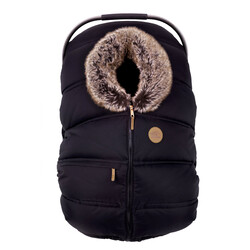 Petit Coulou Winter Car Seat Cover - Onyx Classic Collection