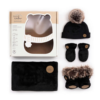 Petit Coulou Coffret coulou (4 items) - Onyx (0-6mois)