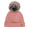 Petit Coulou Tuque avec pompon - Blush (0-6mois)