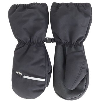 Calikids Waterproof mittens - Black (18m-3y/3-5y)