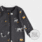 Petit Lem Howl-oween Print on Asphalt Sleeper (NB/24m)
