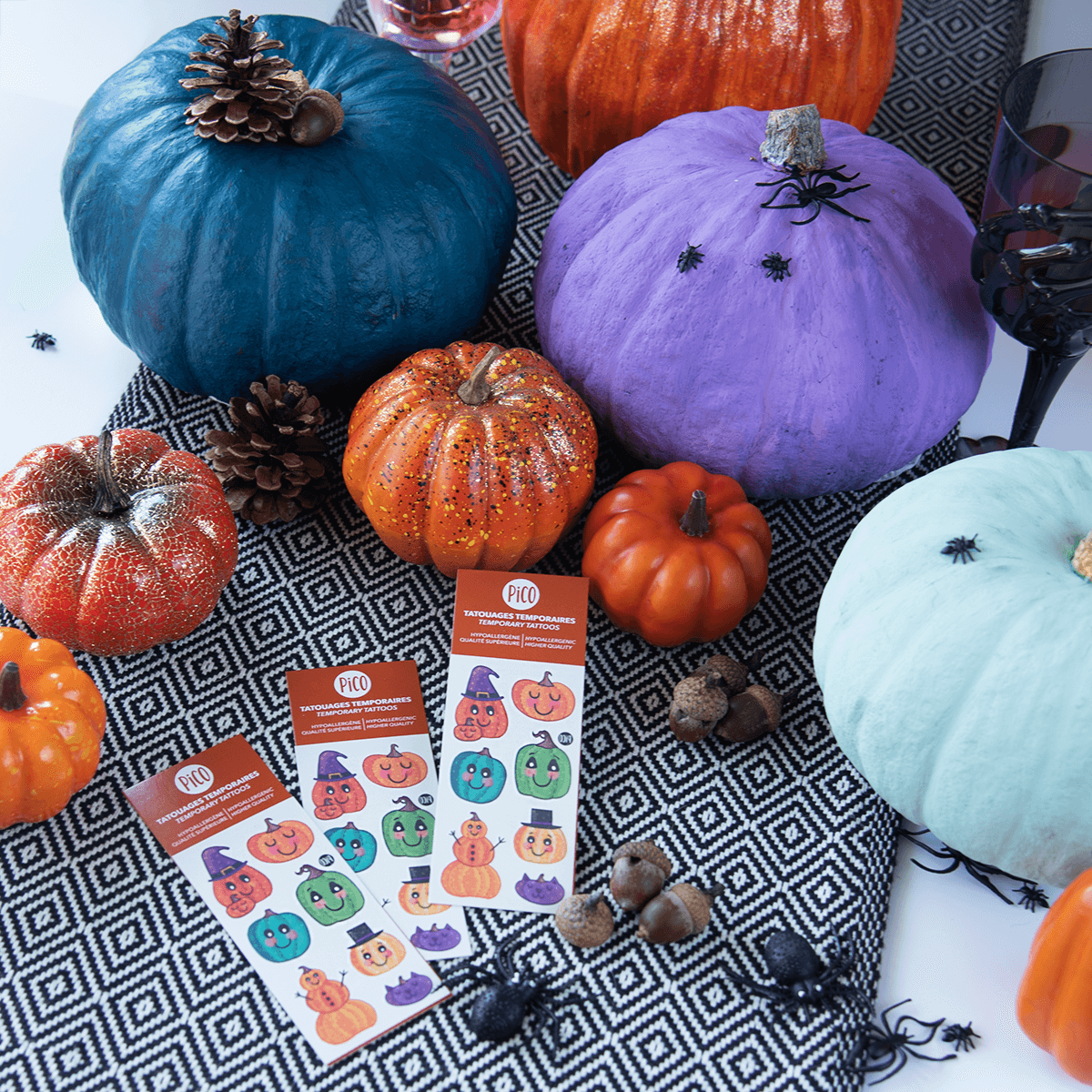 Pico Tatoo Inc L'automne et ses belles citrouilles