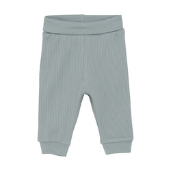 Fixoni Pantalon côtelé - Bleu gris (0m/12m)