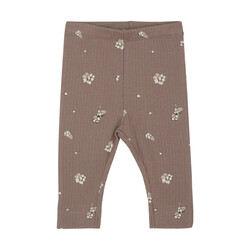 Fixoni Legging côtelé à imprimer de bleuets - (1m/12m)