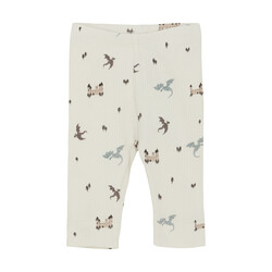 Fixoni Legging côtelé à imprimé de dragons (0m/12m)