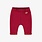 Souris Mini Red brushed french fleece pants loose fit (0-3m / 12-18m)