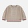 Souris Mini Beige knitted sweater relax fit with wool socks effect (6-9m / 2-3y)
