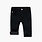 Souris Mini Regular-fit black pants in velvet (6-9m/2-3y)