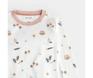 Baking Print on Off-White PJ Set Baking Print on Off-White PJ Set