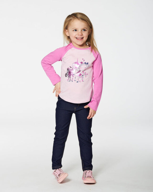 Deux Par Deux Dark Blue Denim Jeggings (7/10y)