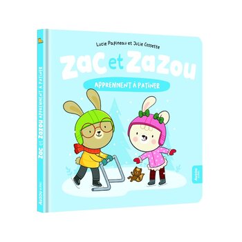 Auzou Zac et Zazou - Apprennent à patiner