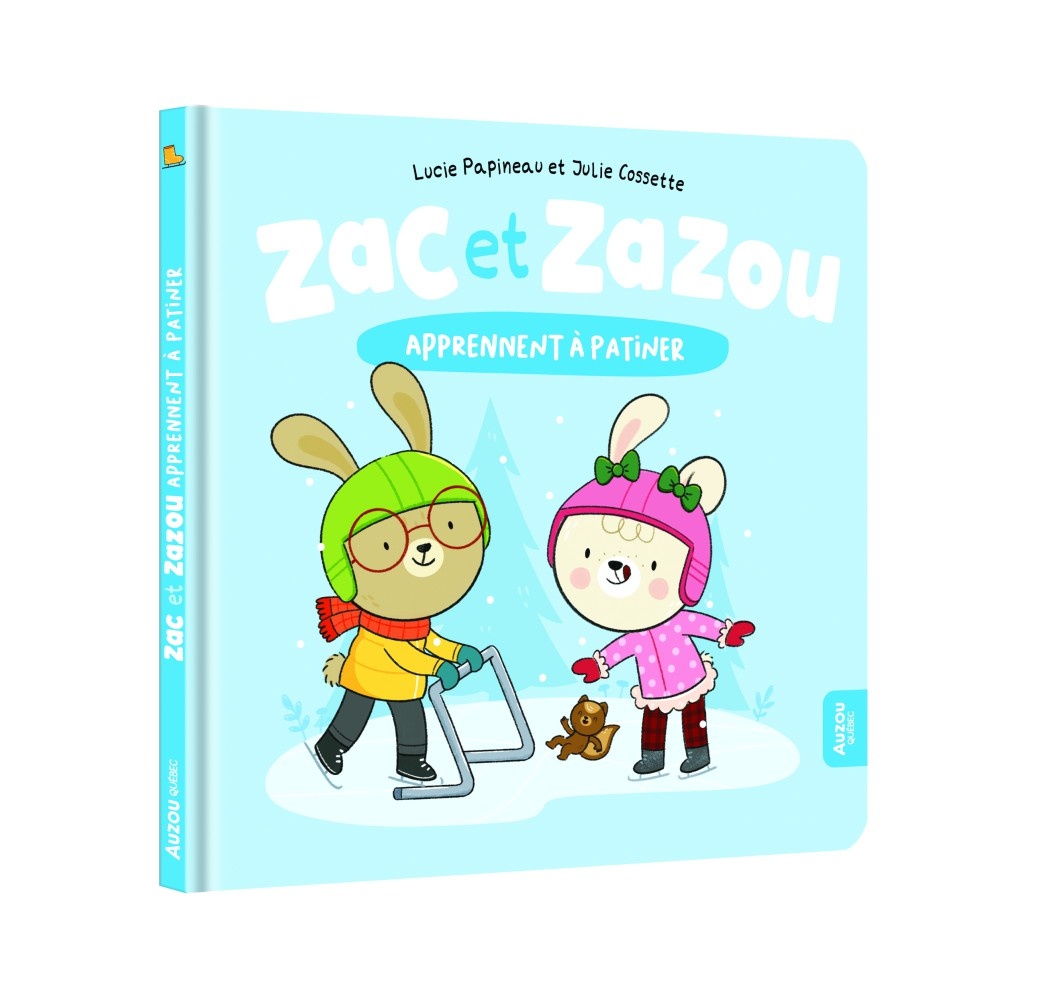 Auzou Zac et Zazou - Apprennent à patiner