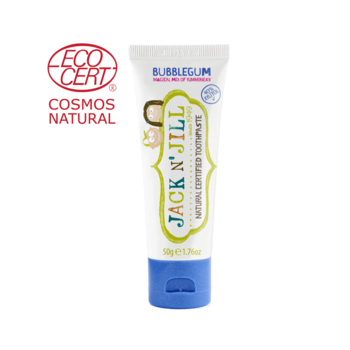 Jack N' Jill Pâte à dents naturel 50g - Gomme balloune
