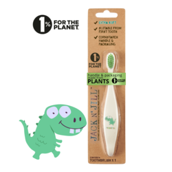 Jack N' Jill Biodegradable toothbrush - Dino