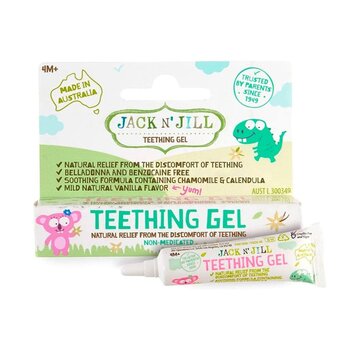 Jack N' Jill Gel de dentition naturel 15g (4m+) - Vanille