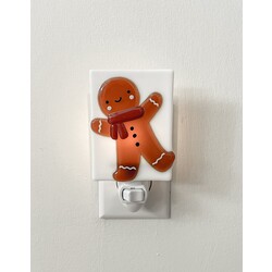 Veille Sur Toi Veilleuse de Noël - Gingerbread man