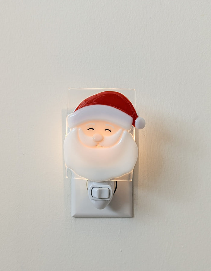 Veilleuse De Noël à Brancher - Forme Sapin Rétro En Résine - Lumière Douce Multicolore - Pour Salon, Chambre, Bureau - 13,5x7,1x9,4 Cm