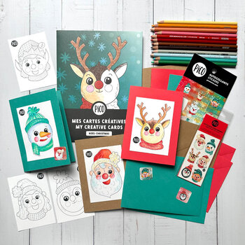 Pico Tatoo Inc Mes cartes créatives - Noël