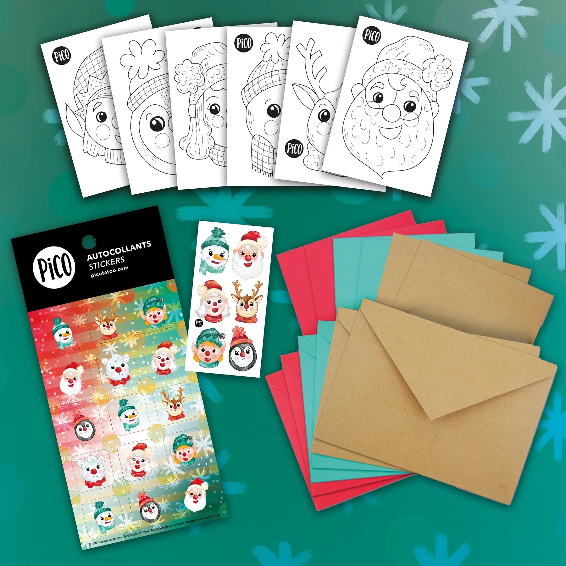 Pico Tatoo Inc Mes cartes créatives - Noël