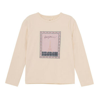 En-fant T-shirt manches longues bonjour (2-10ans)