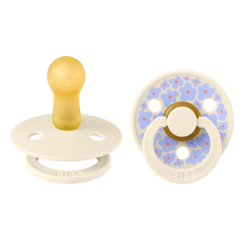 Bibs Ensemble de 2 suces 0-6 mois - Jasmine Ivory mix