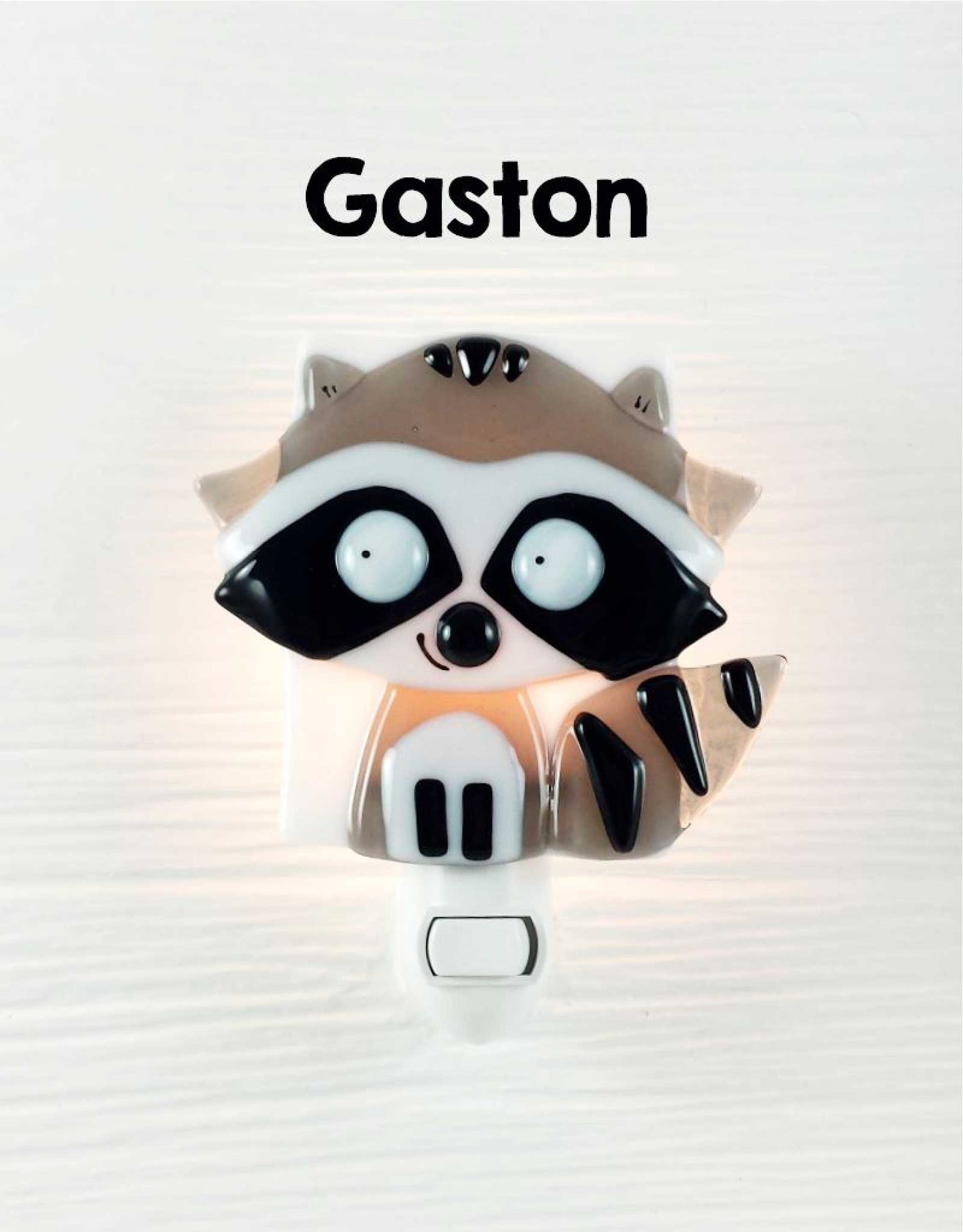 Veille Sur Toi Veilleuse - Raccoon - Gaston