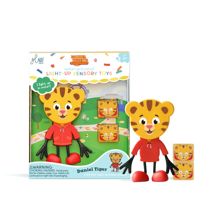 Glo Pals Personnage avec 2 cubes lumineux - Daniel Tiger