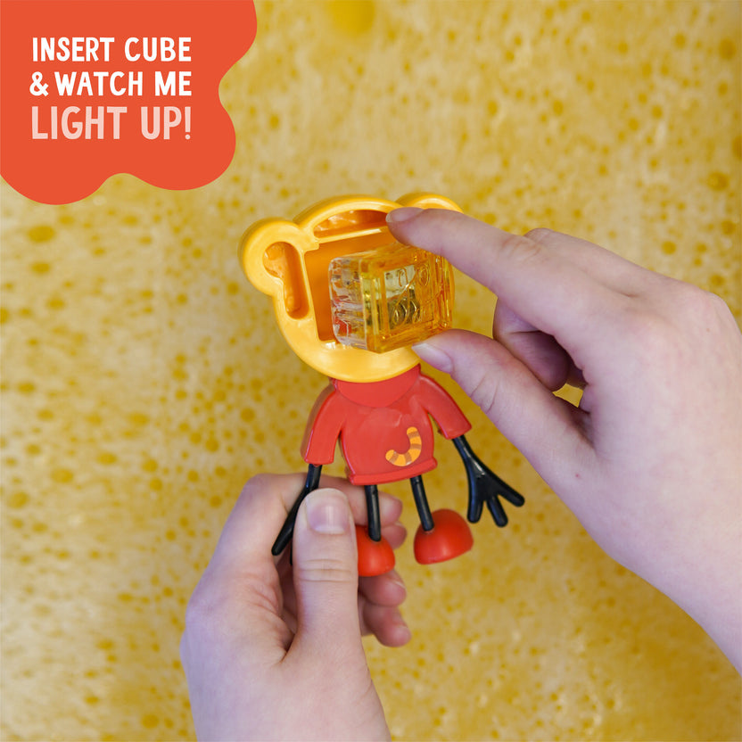 Glo Pals Personnage avec 2 cubes lumineux - Daniel Tiger