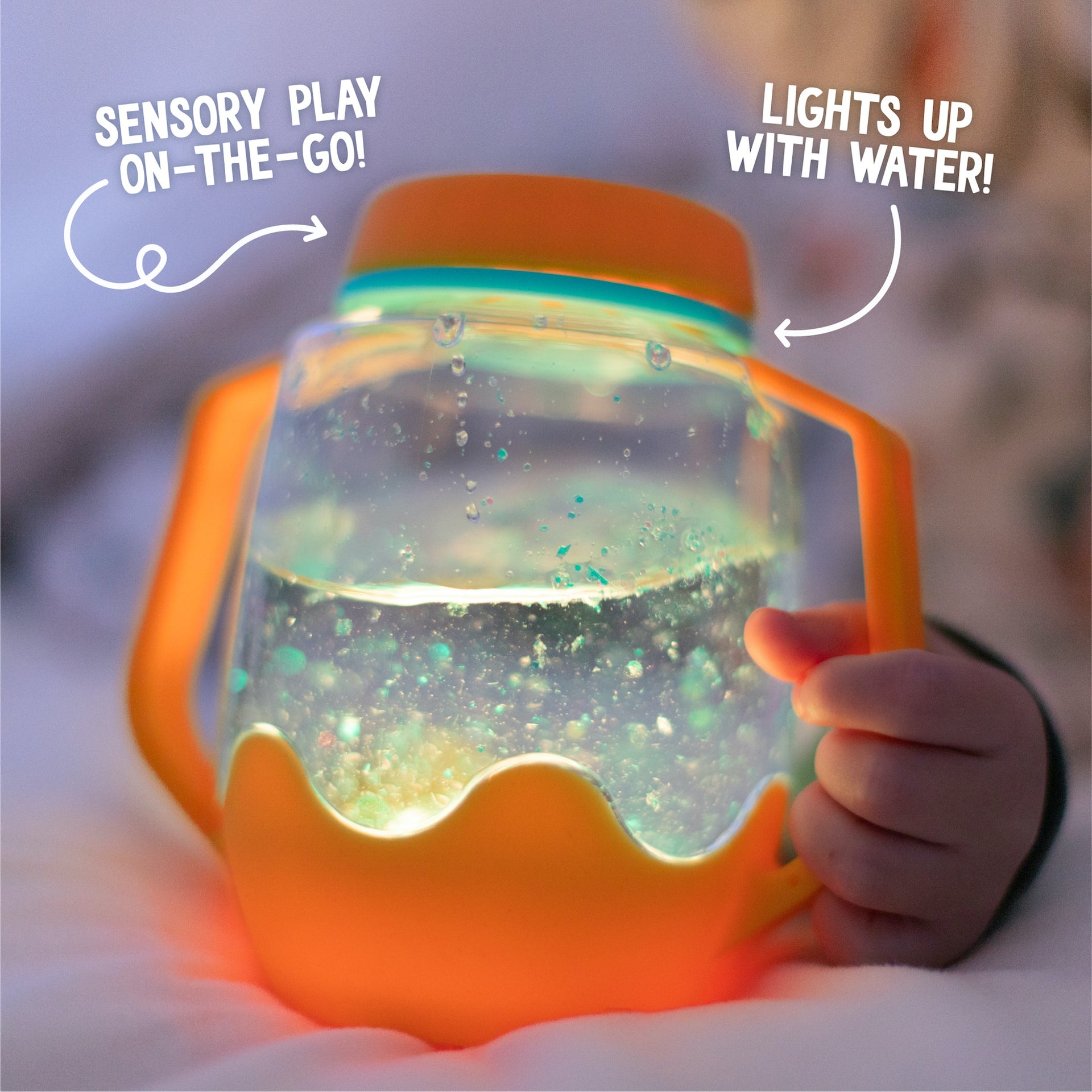 Glo Pals Pot lumineux sensorielle - Cozy cloud