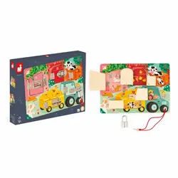 Janod Busy board - Farm (3+)