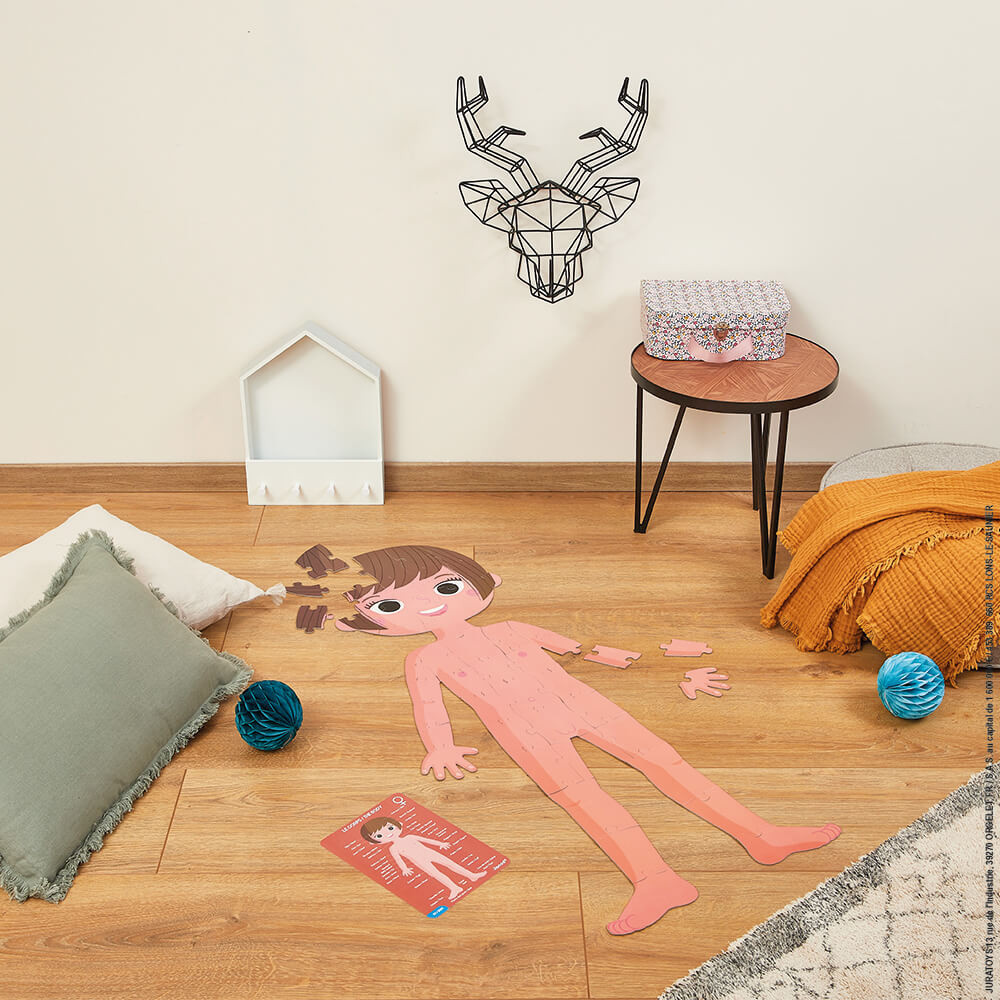 Janod Corps humain - Casse-tête éducationnel 4 en 1 (5+)