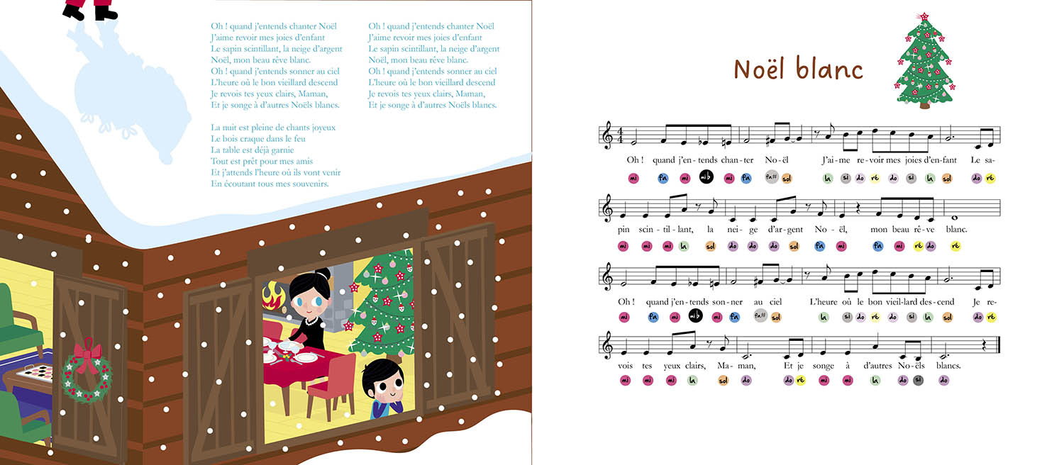 Auzou Livre piano - Mes plus belles comptines de Noël