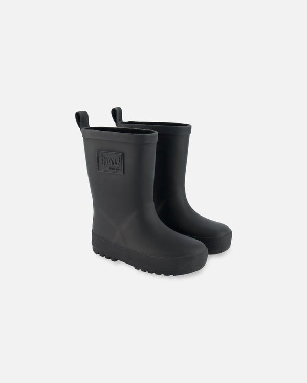 Deux Par Deux Bottes de pluie noir (7E/13E)