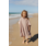 Current Tyed Clothing Waffle beach poncho - Dusty rose (1-3y/3-6y)