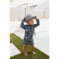 Current Tyed Clothing Chapeaux snapback imperméables classiques - Stone blue (6-18mois/4ans+)