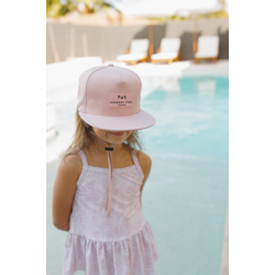 Current Tyed Clothing Classic Waterproof Snapback Hats - Blush  (18m/4y+)  (6-18m/4ans+)