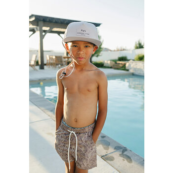 Current Tyed Clothing Chapeaux snapback imperméables classiques - Beige (6-18mois/4ans+)