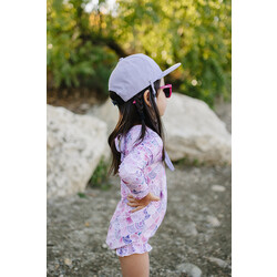 Current Tyed Clothing Chapeaux snapback imperméables classiques - Purple (18mois/4ans+)