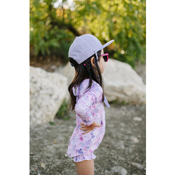 Current Tyed Clothing Chapeaux snapback imperméables classiques - Purple (18mois/4ans+)