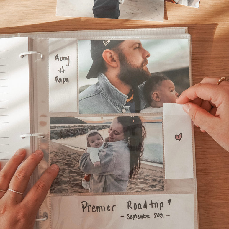 Le Petit Tableau Noir Pochette photo pour livre de bébé