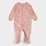 Petit Lem Royal Horses Print on Rose Sleeper (newborn/24m)