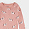 Petit Lem Royal Horses Print on Rose PJ Set 2ANS